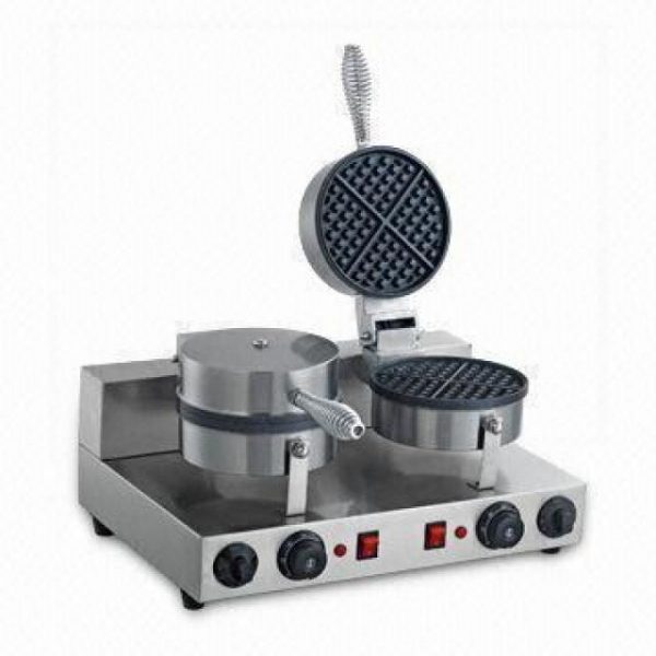 double head waffle baker